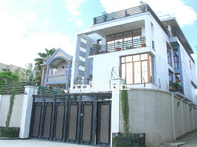 Fully Furnished House For Rent In Addis Ababa Around Bole Michael. Monthly Rent Price 8,000 USD