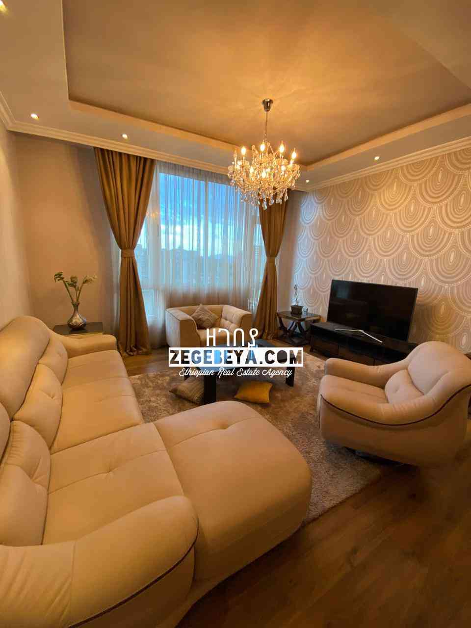 2 Bedroom Furnished Apartment For Rent At Kazanchis :ZG-10511